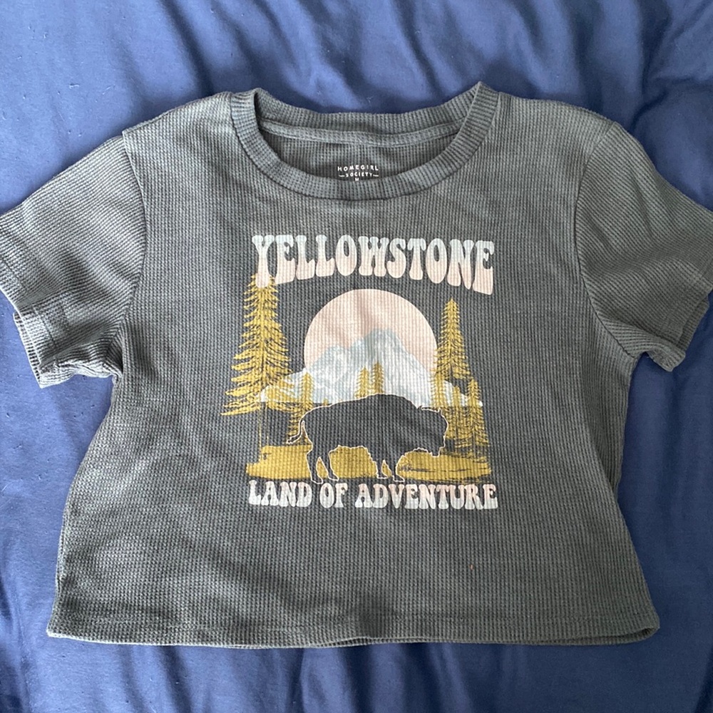 Yellowstone crop top